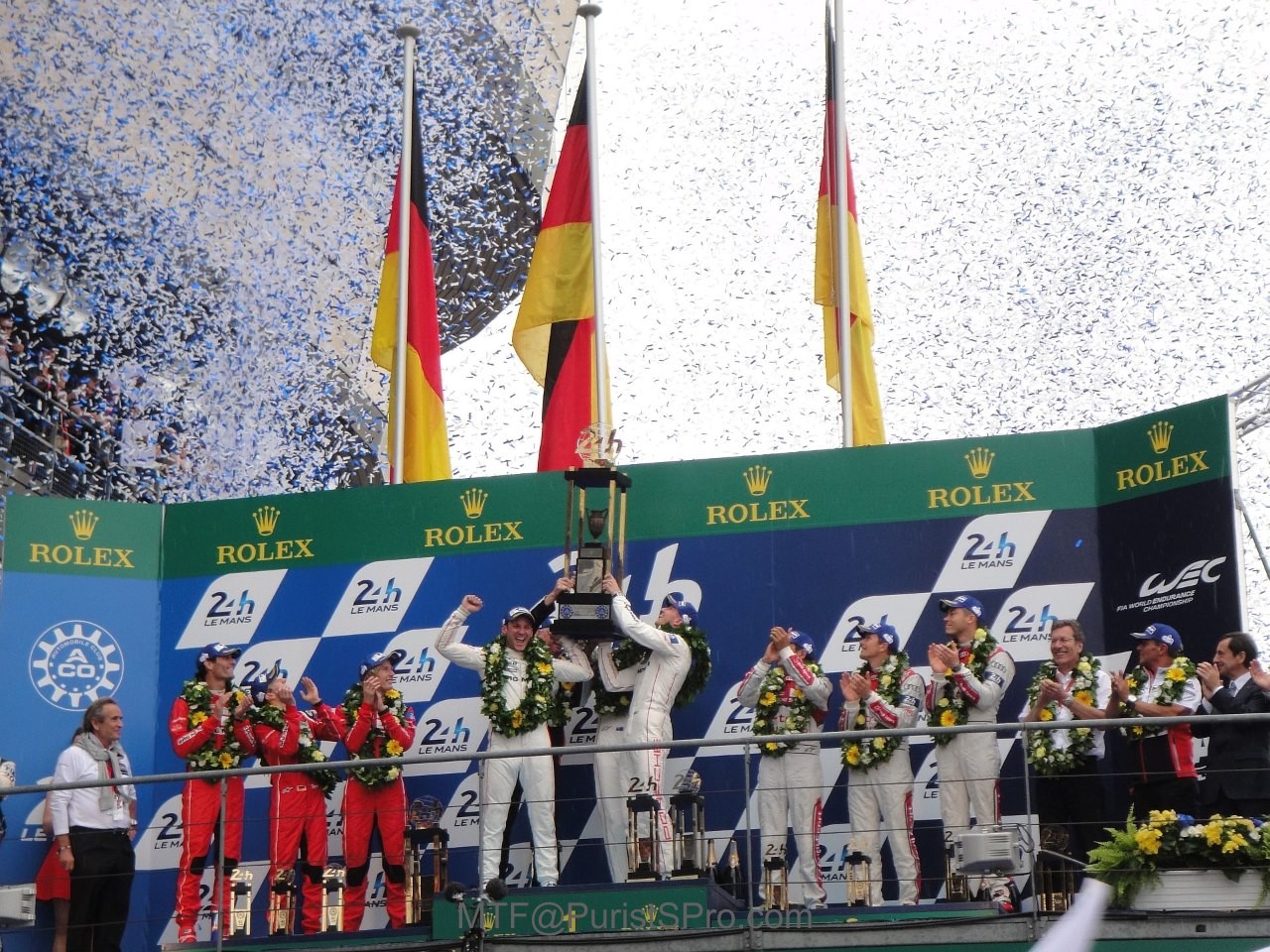 Porsche 1st and 2nd at Le Mans 2015
