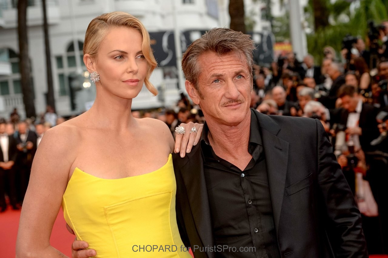 Charlize Theron with Sean Penn