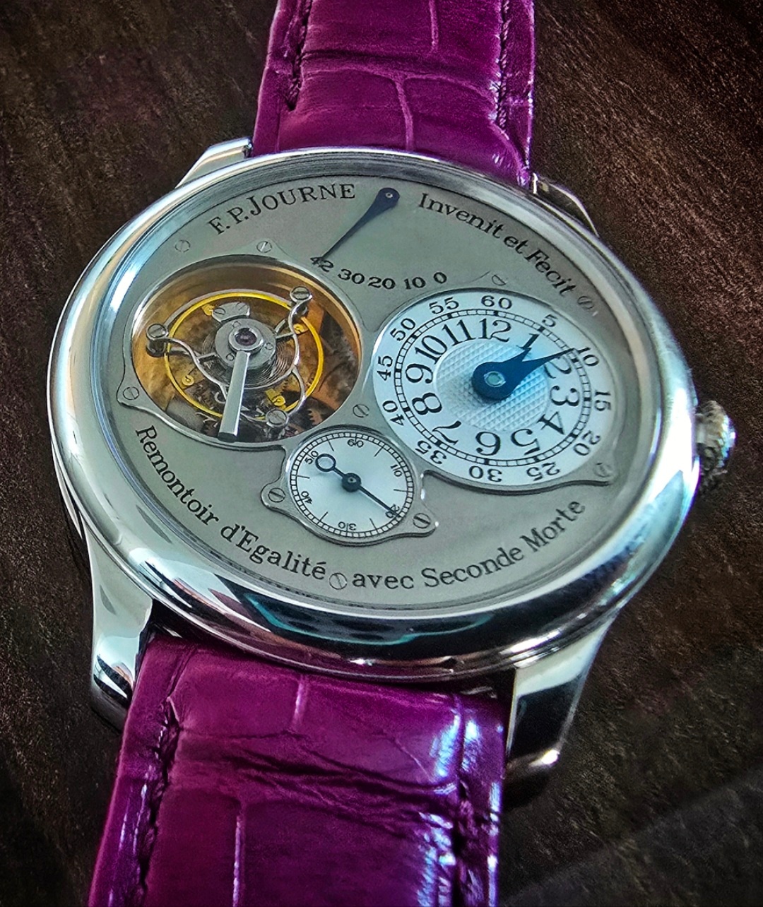 Watch by F.P. Journe, Patrimoine, Tourbillon Souverain