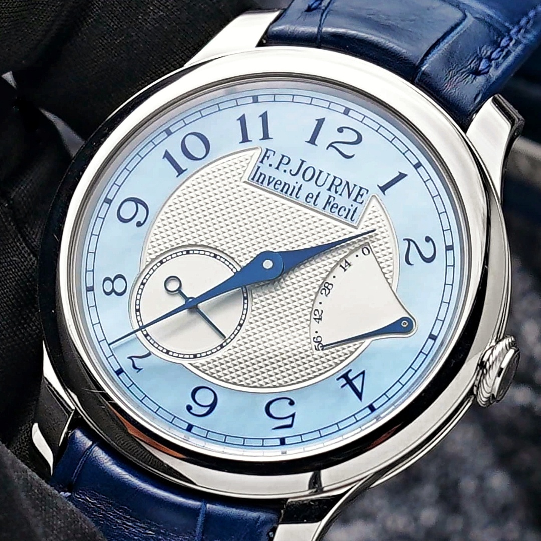 Watch by F.P. Journe, Chronometre, Souvrain, CS, Patrimoine, Chronomètre Souverain