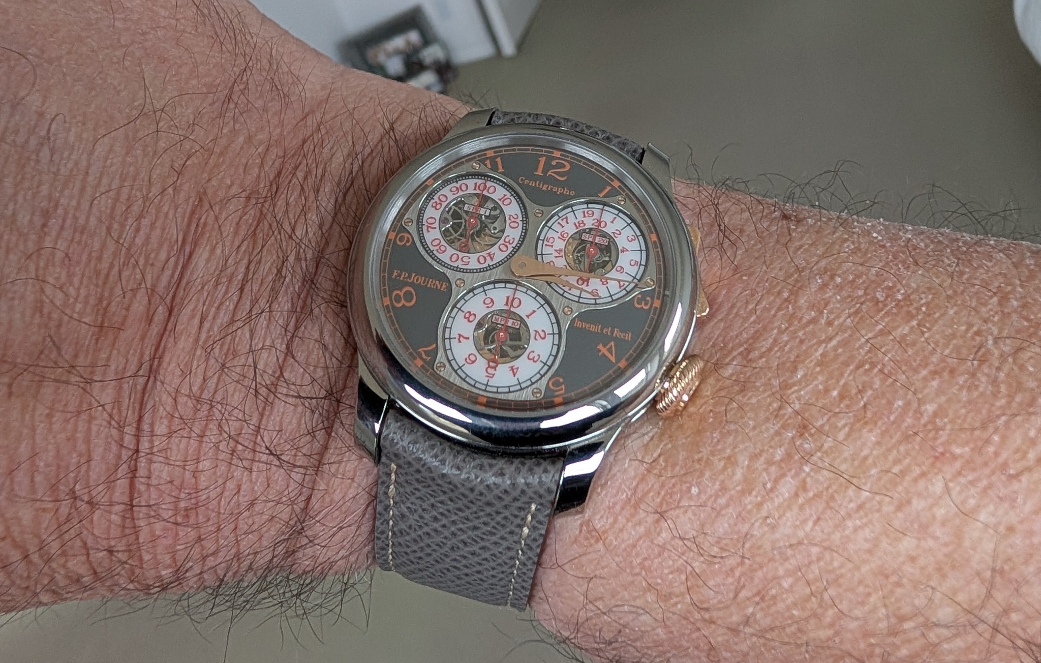 Watch by F.P. Journe, Centigraphe