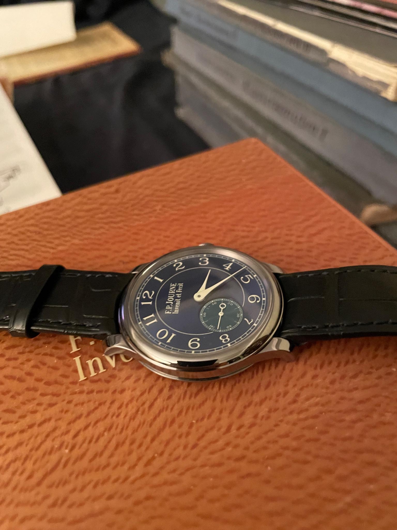 Watch by F.P. Journe, Chronometre, Chronometre Bleu, CB