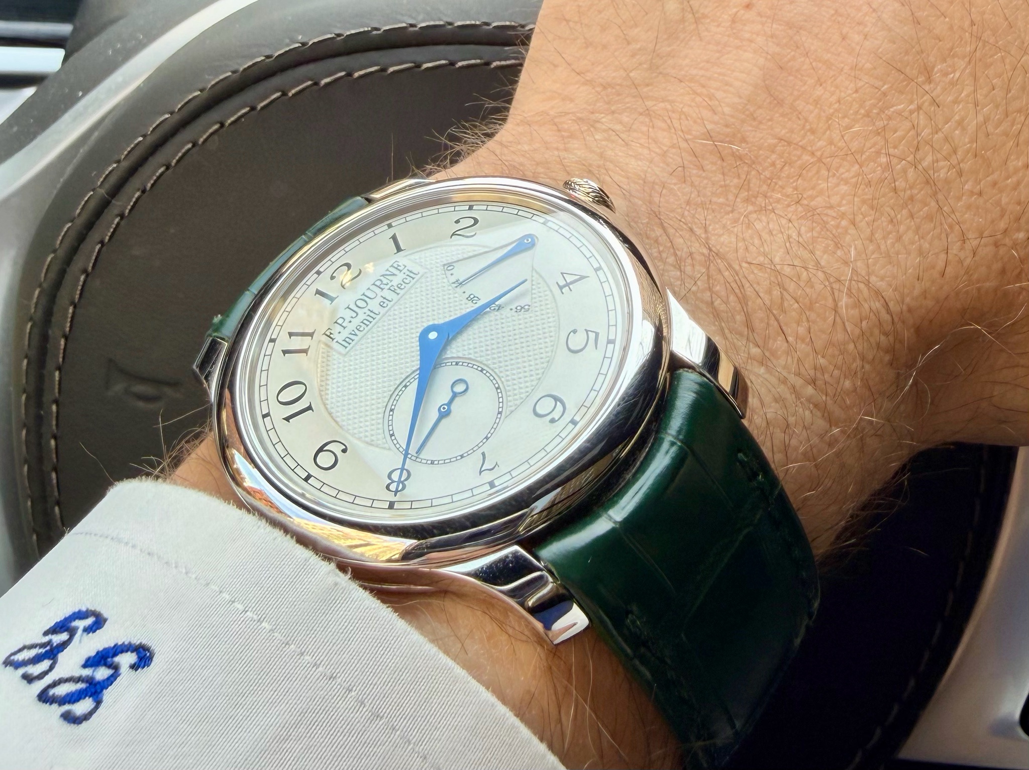 Watch by F.P. Journe, Chronometre, Souvrain, CS, Patrimoine, Chronomètre Souverain