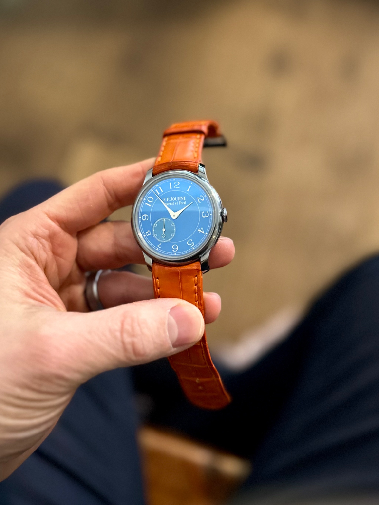 Watch by F.P. Journe, Chronometre, Chronometre Bleu, CB