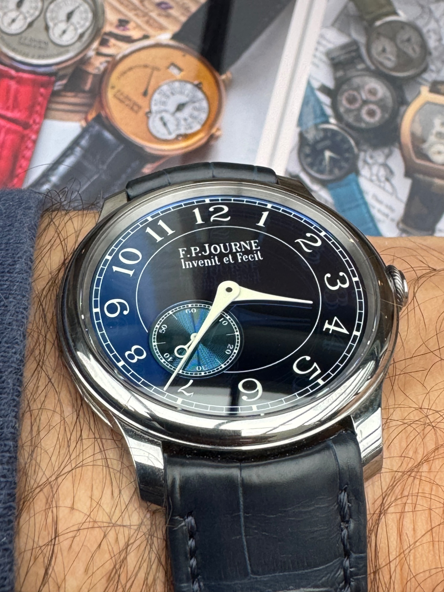 Watch by F.P. Journe, Chronometre, Chronometre Bleu, CB