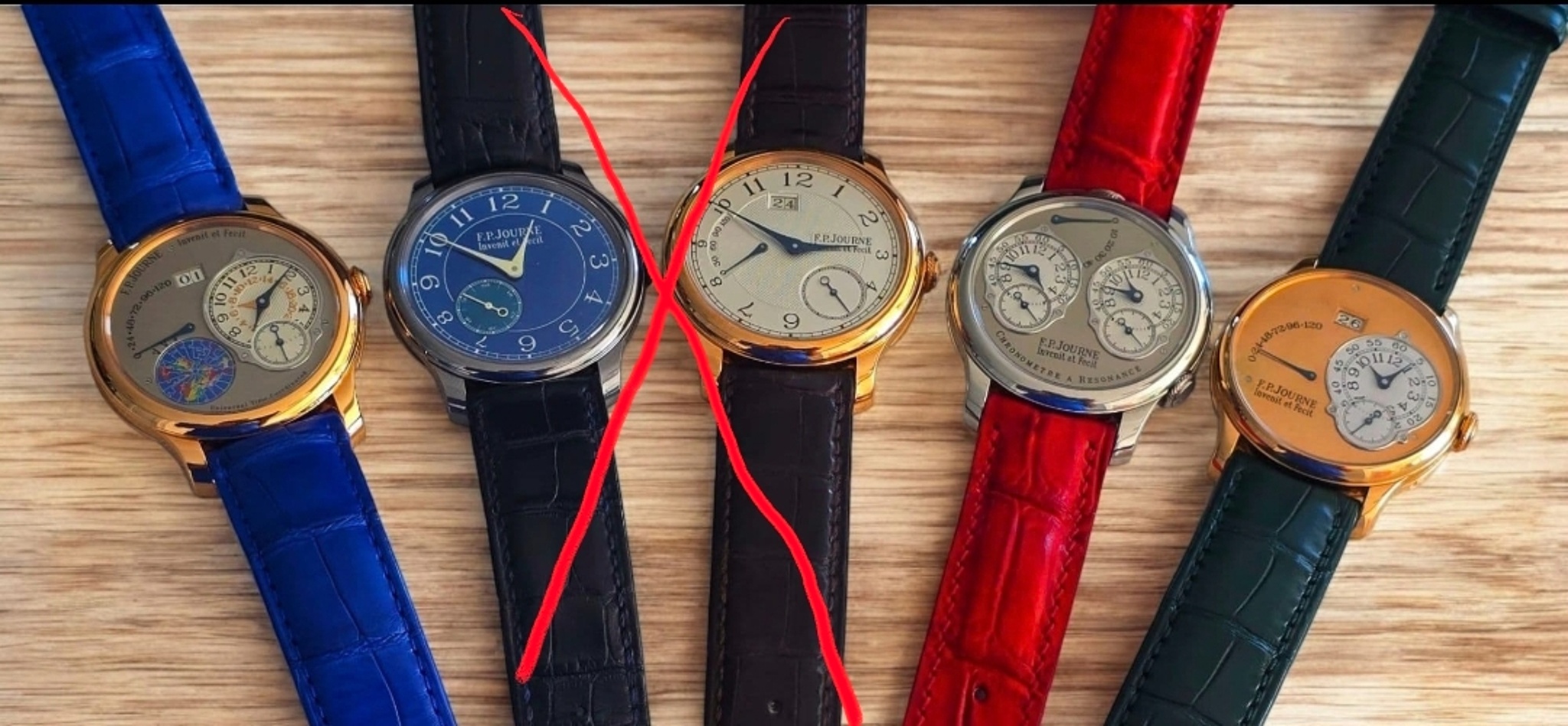 Watch by F.P. Journe, UTC, Resonance, Reserve de Marche, Octa UTC, Patrimoine, Octa Automatique, Octa, Chronometre Bleu, C...