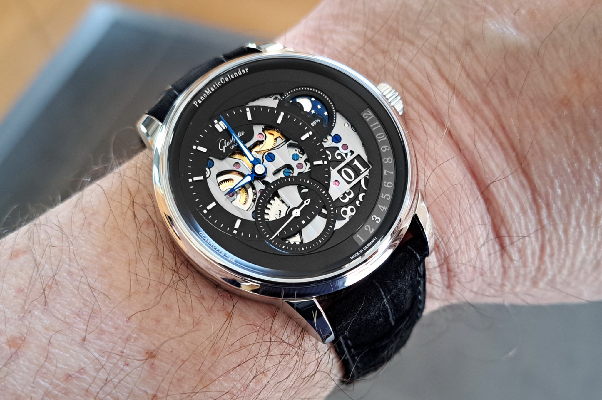 Watch by Glashütte Original, PanoMaticCalendar, Pano