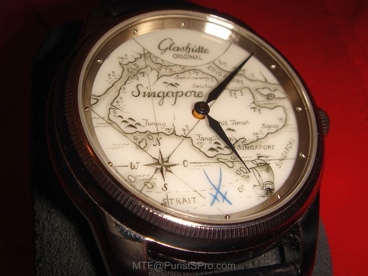 GO Singapore 40th Anniversary Meissen Dial