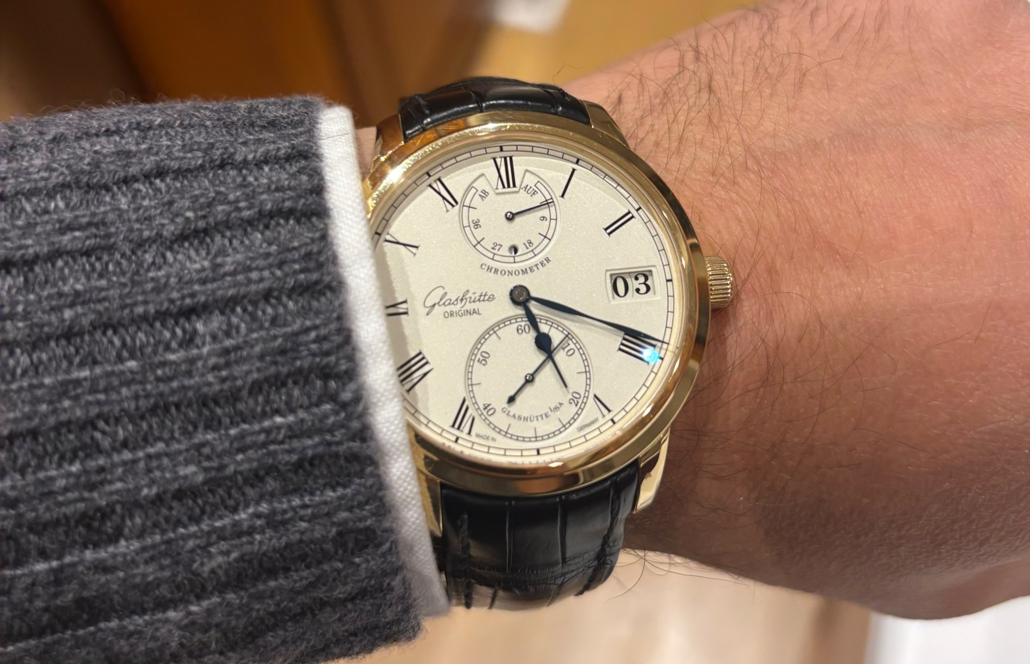 Watch by Glashütte Original, Senator, Senator Chronometer