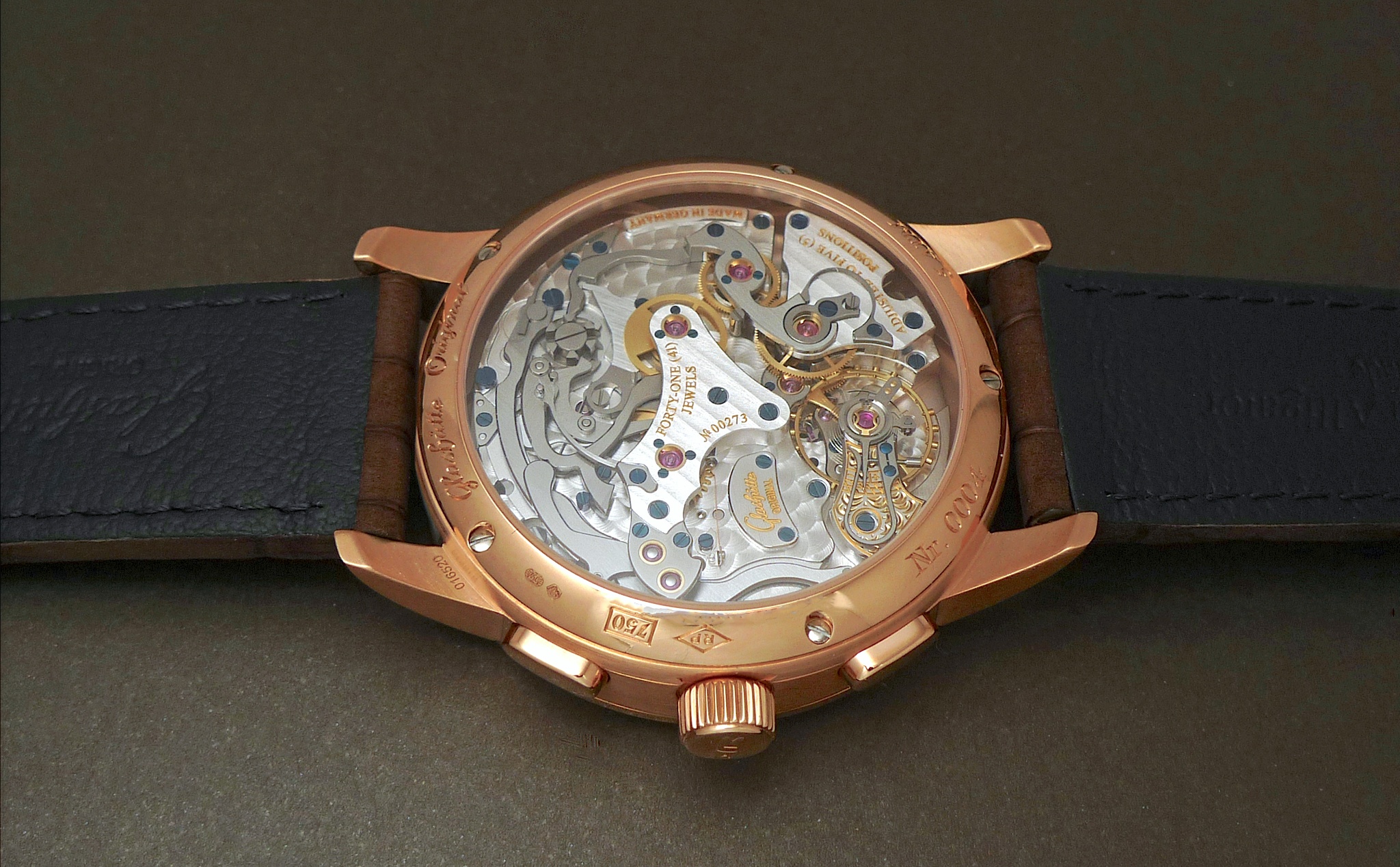 Watch by Glashütte Original, PanoGraph