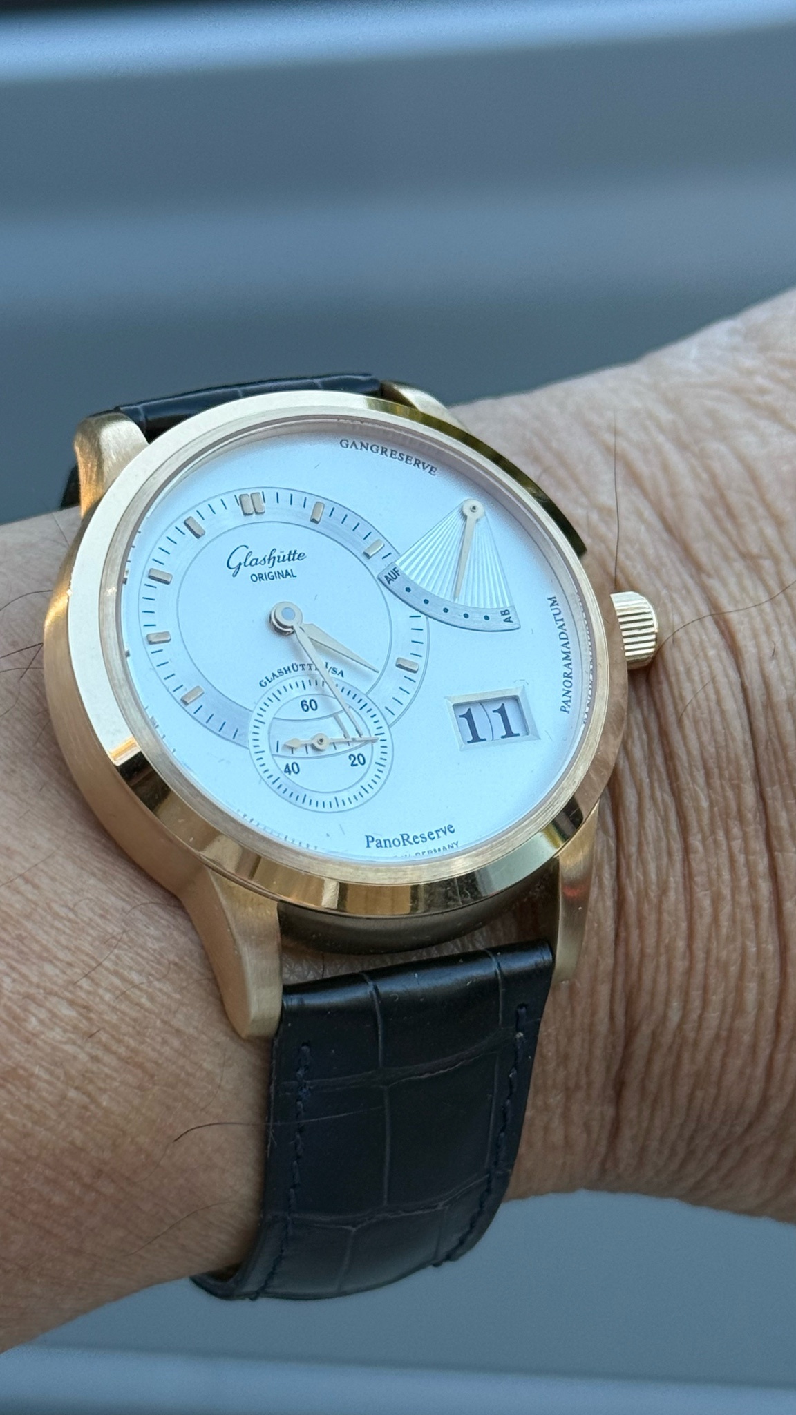 Watch by Glashütte Original, Pano, PanoReserve