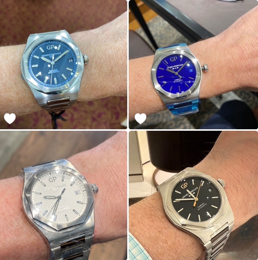 Watch by Glashütte Original, Laureato, Girard Perregaux