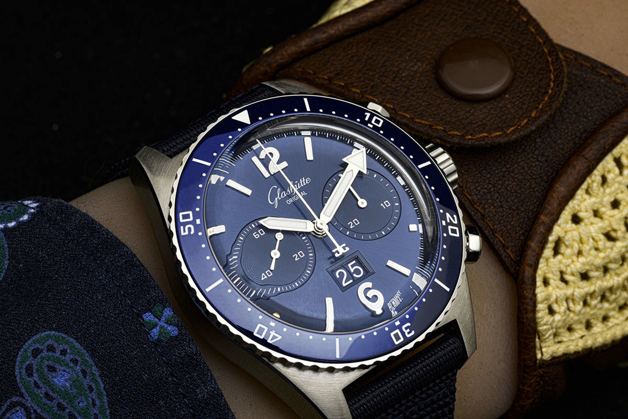 Watch by Glashütte Original, SeaQ Panorama, SeaQ Chronograph, SeaQ