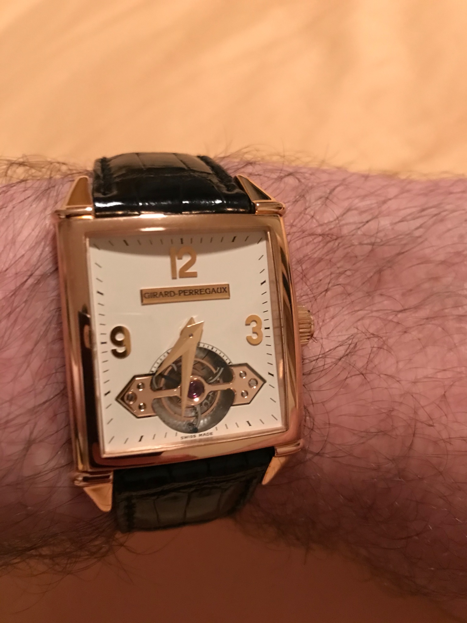 Watch by Girard Perregaux, Vintage 1945, 1945 Tourbillon