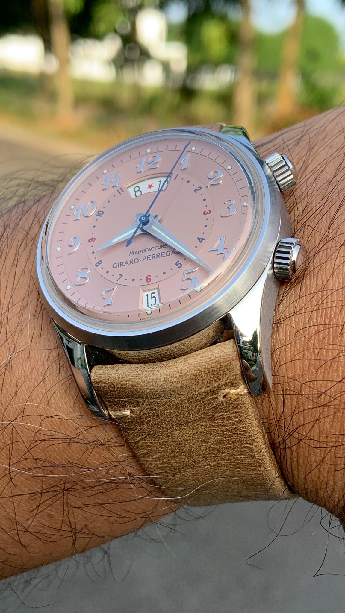 Watch by Girard Perregaux, Vintage 1945, 4940