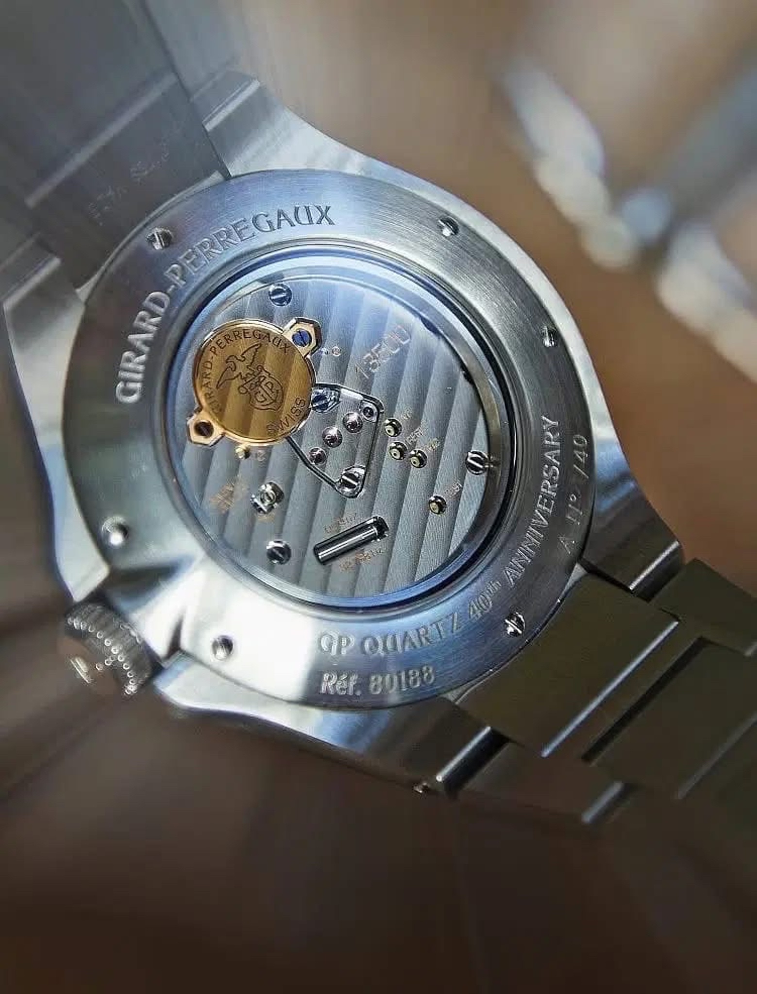 Watch by Girard Perregaux, Laureato, 80188