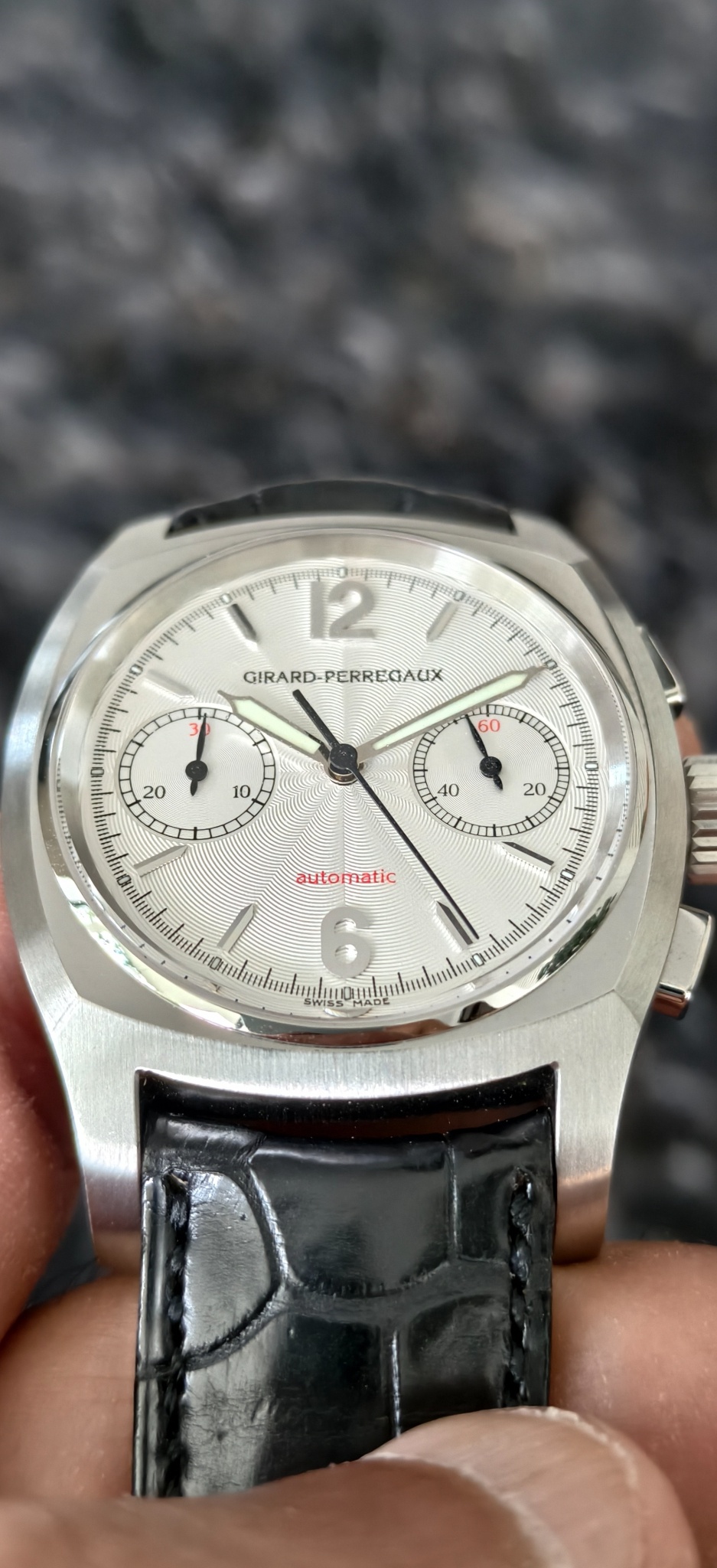Watch by Girard Perregaux, GP Chronograph, 2499, Chronograph
