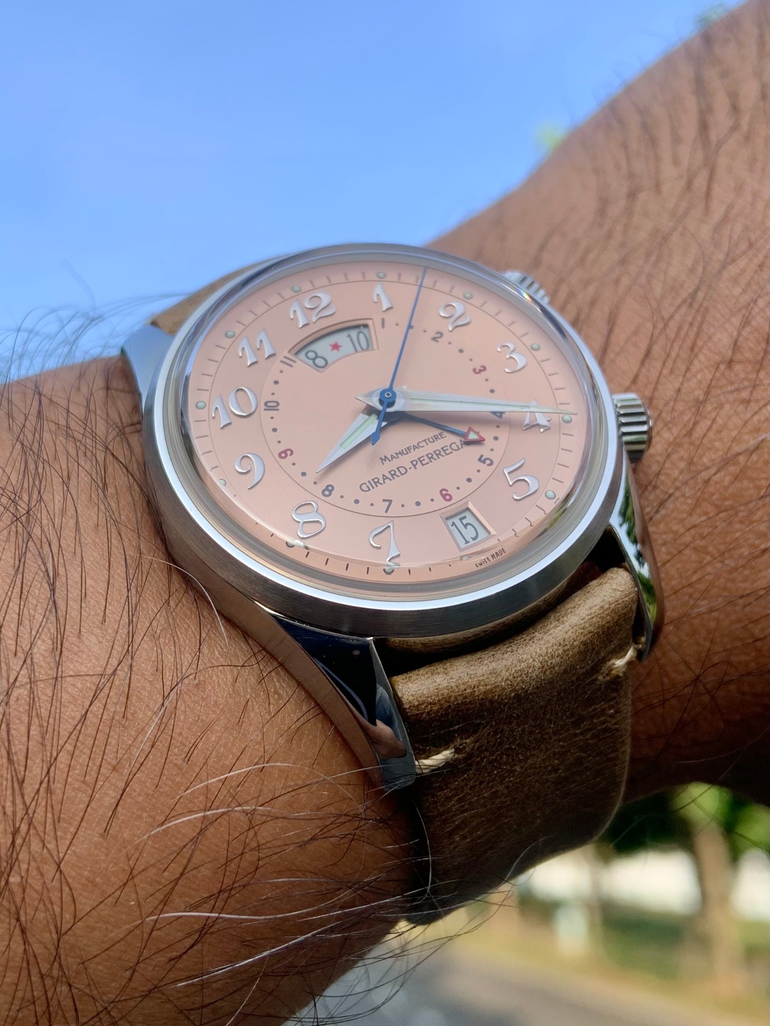 Watch by Girard Perregaux, Vintage 1945, 4940