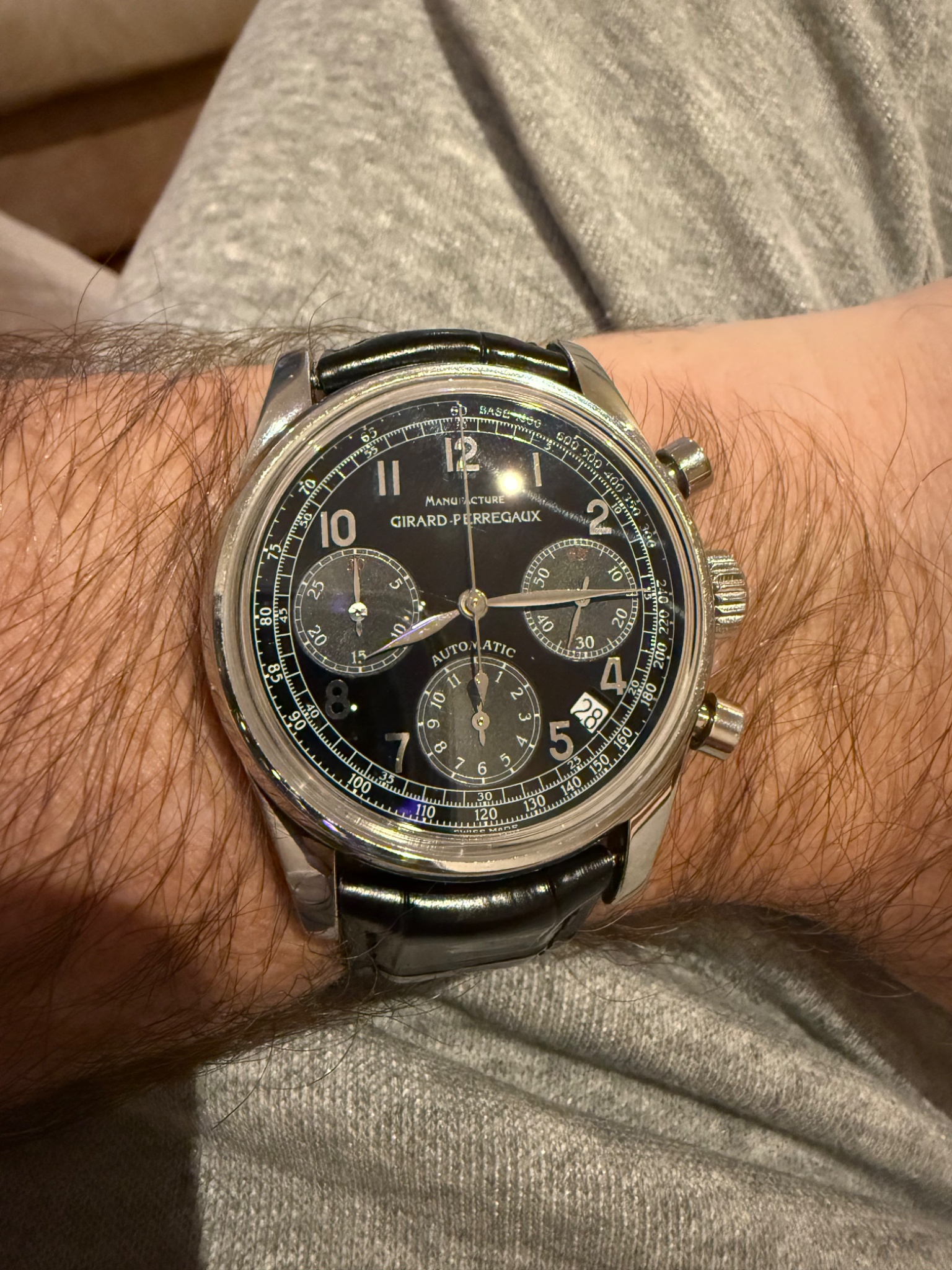 Watch by Girard Perregaux, Gyromatic, 4946