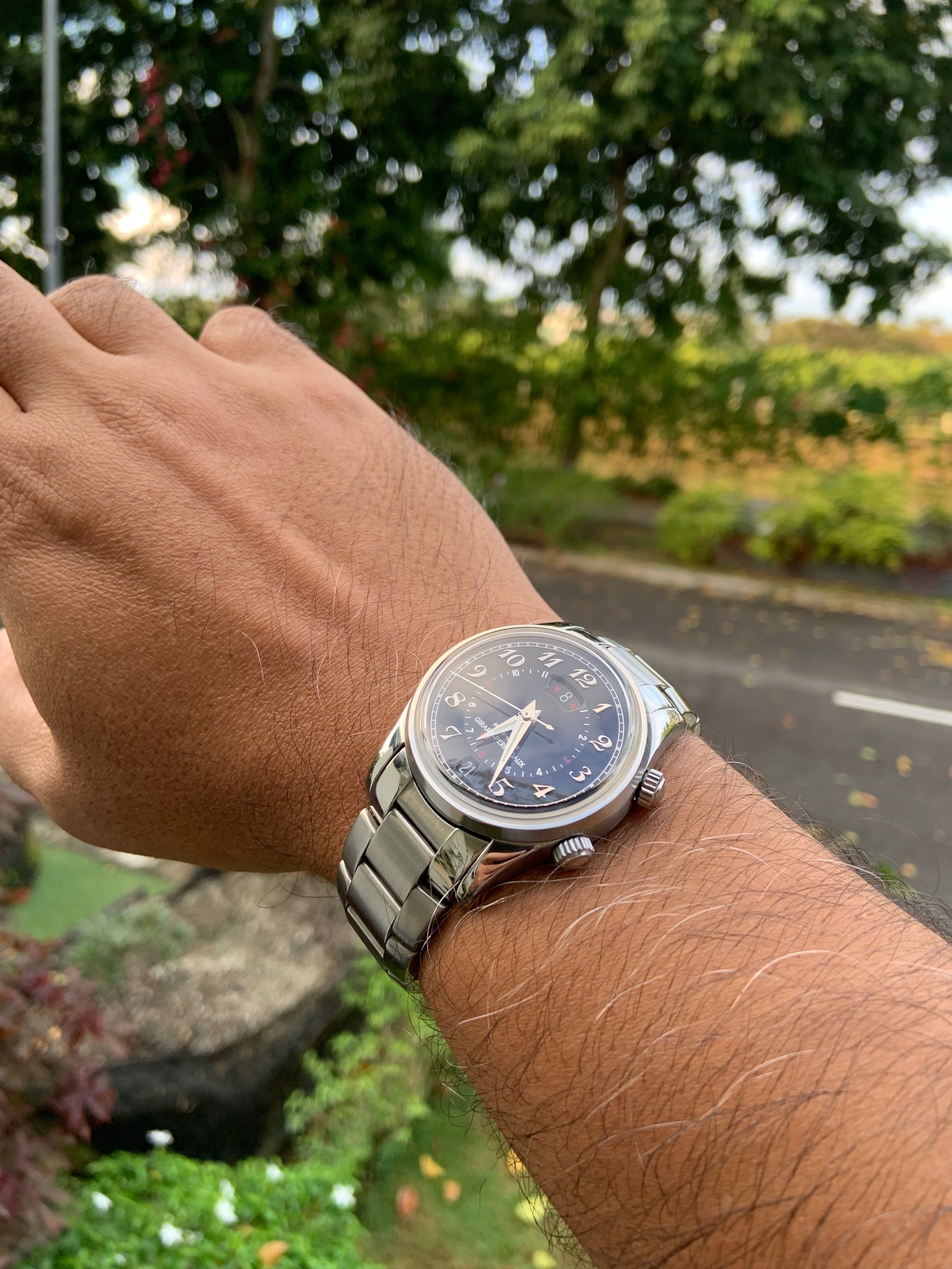 Watch by Girard Perregaux, Vintage 1945, 4940, Traveller II