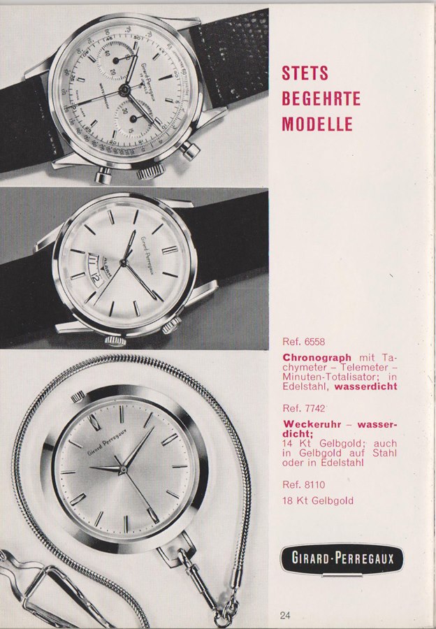 Watch by Girard Perregaux, Gyromatic, 7742