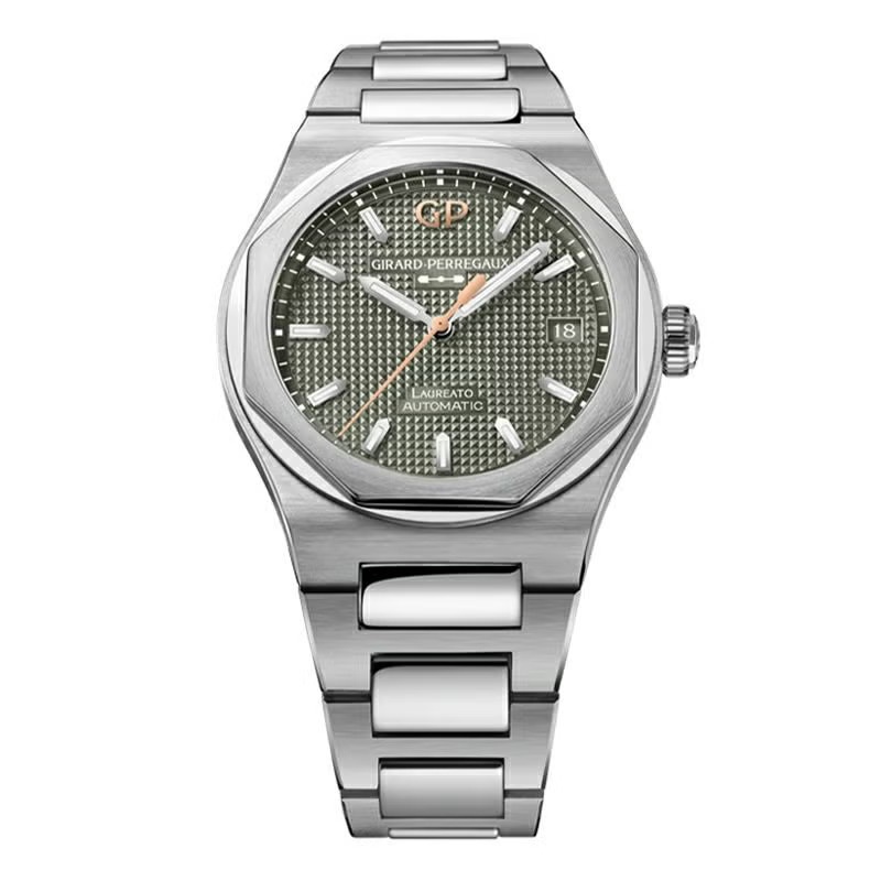 Watch by Girard Perregaux, Laureato Chronograph, 81005, Laureato