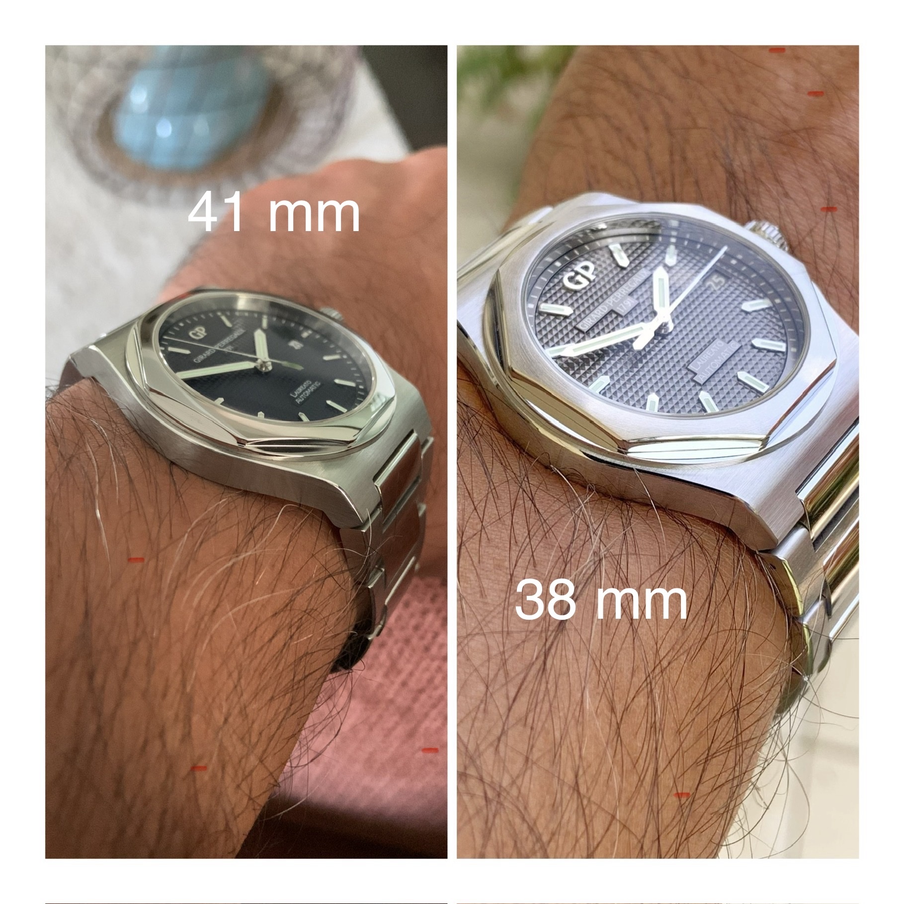 Watch by Girard Perregaux, Laureato, 81000
