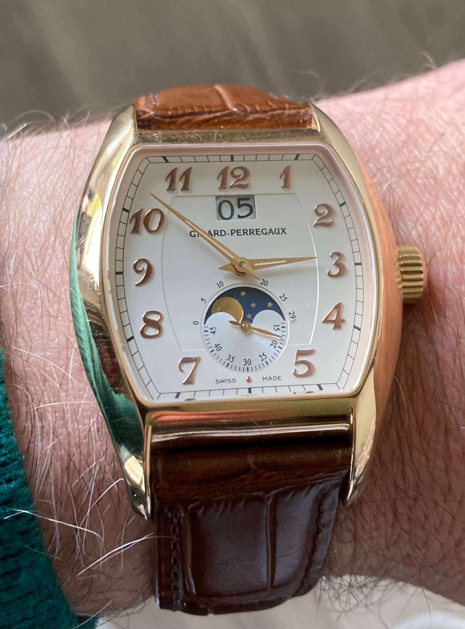 Watch by Girard Perregaux, Richeville, 27600