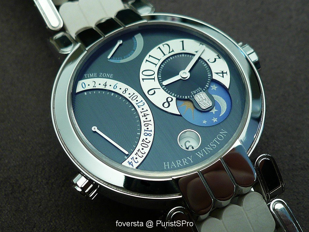 Harry Winston - The roots of the Premier Excenter Timezone.