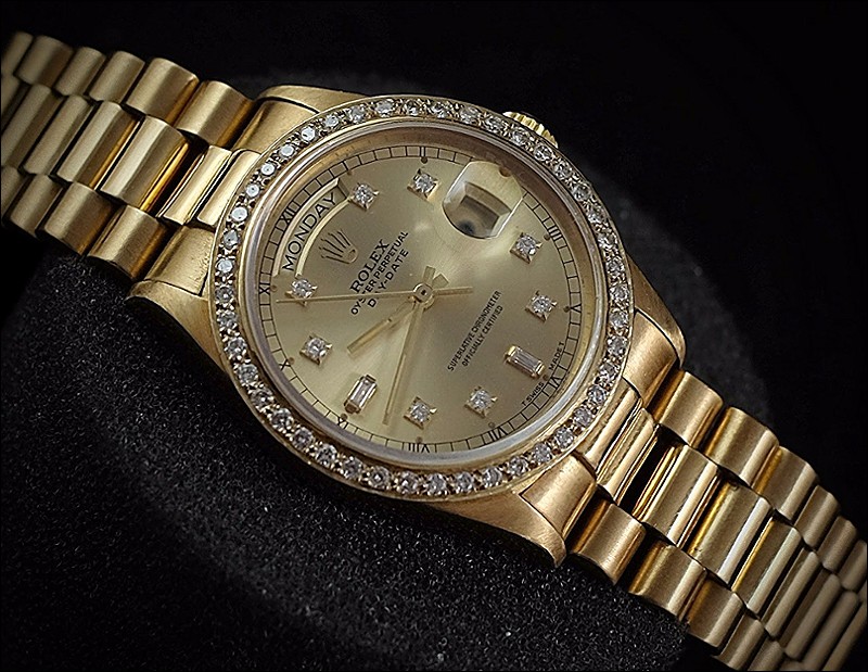 Rolex watch listing