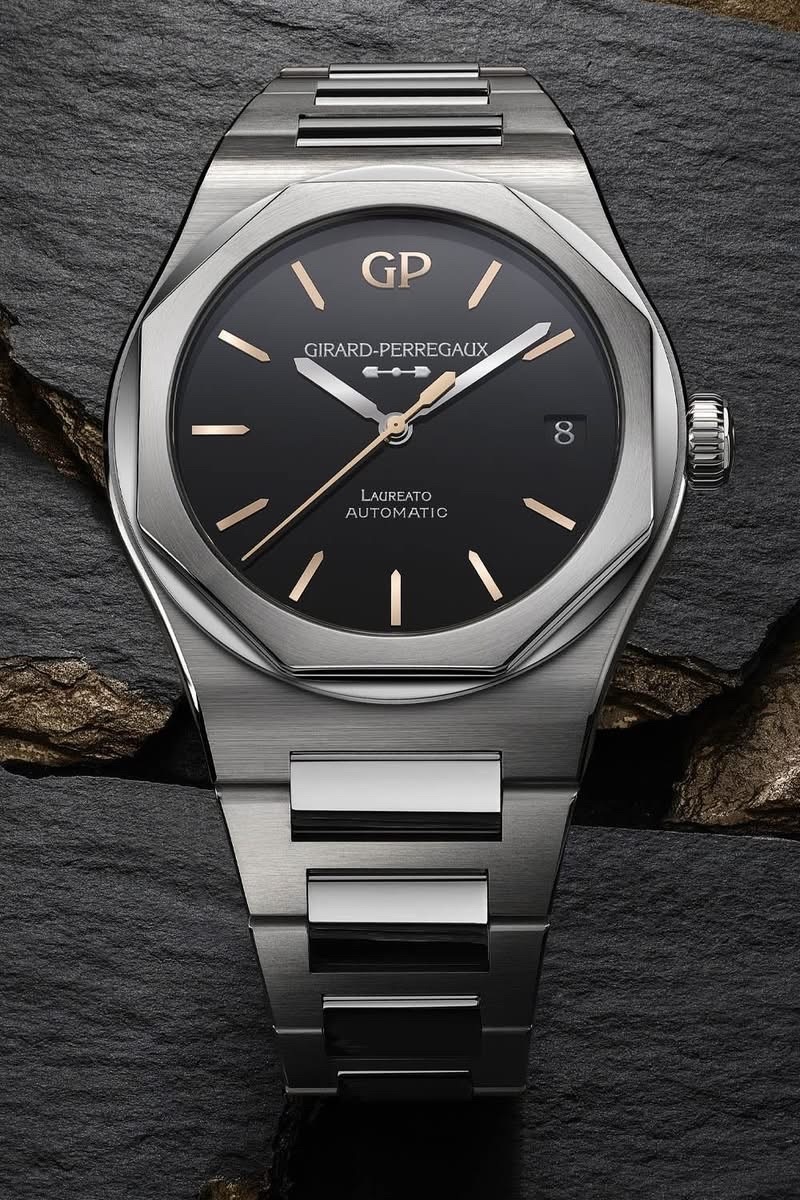 Watch, Girard Perregaux, Laureato, 81010
