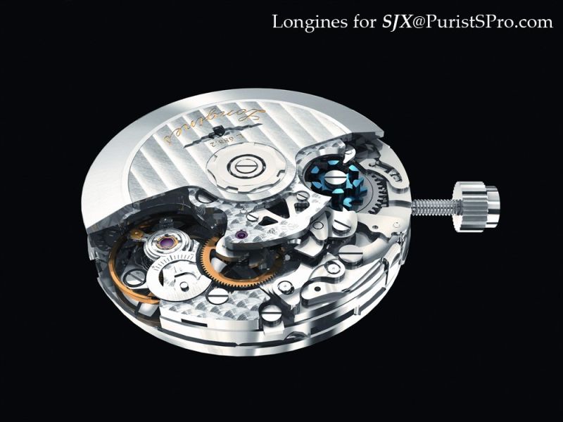 The Longines Column-Wheel Chronograph launched at Baselworld 2009