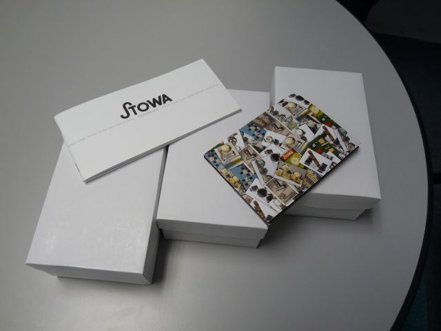SOme goodies thrown in..a pack of Stowa postcards...