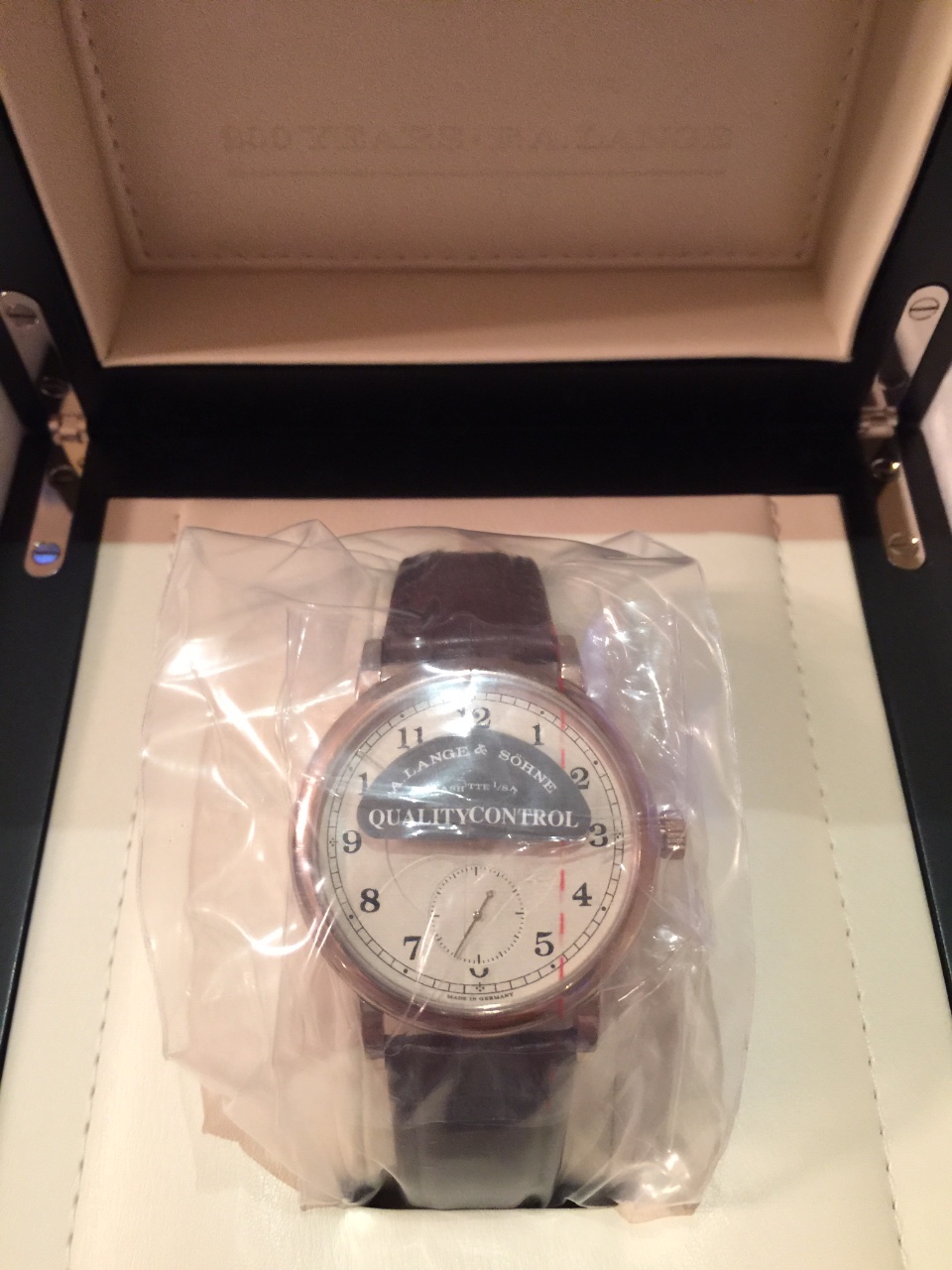 It came sealed, no one tried it on yet.