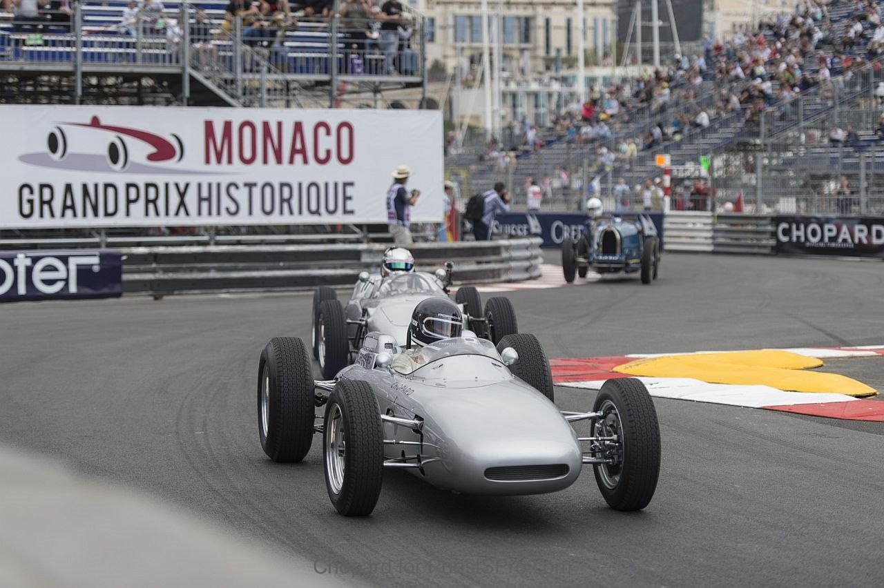 Parade of mythical cars and drivers by Chopard