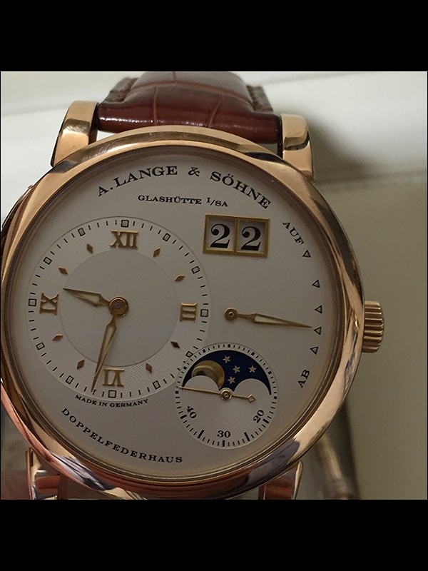 A. Lange and Söhne watch listing