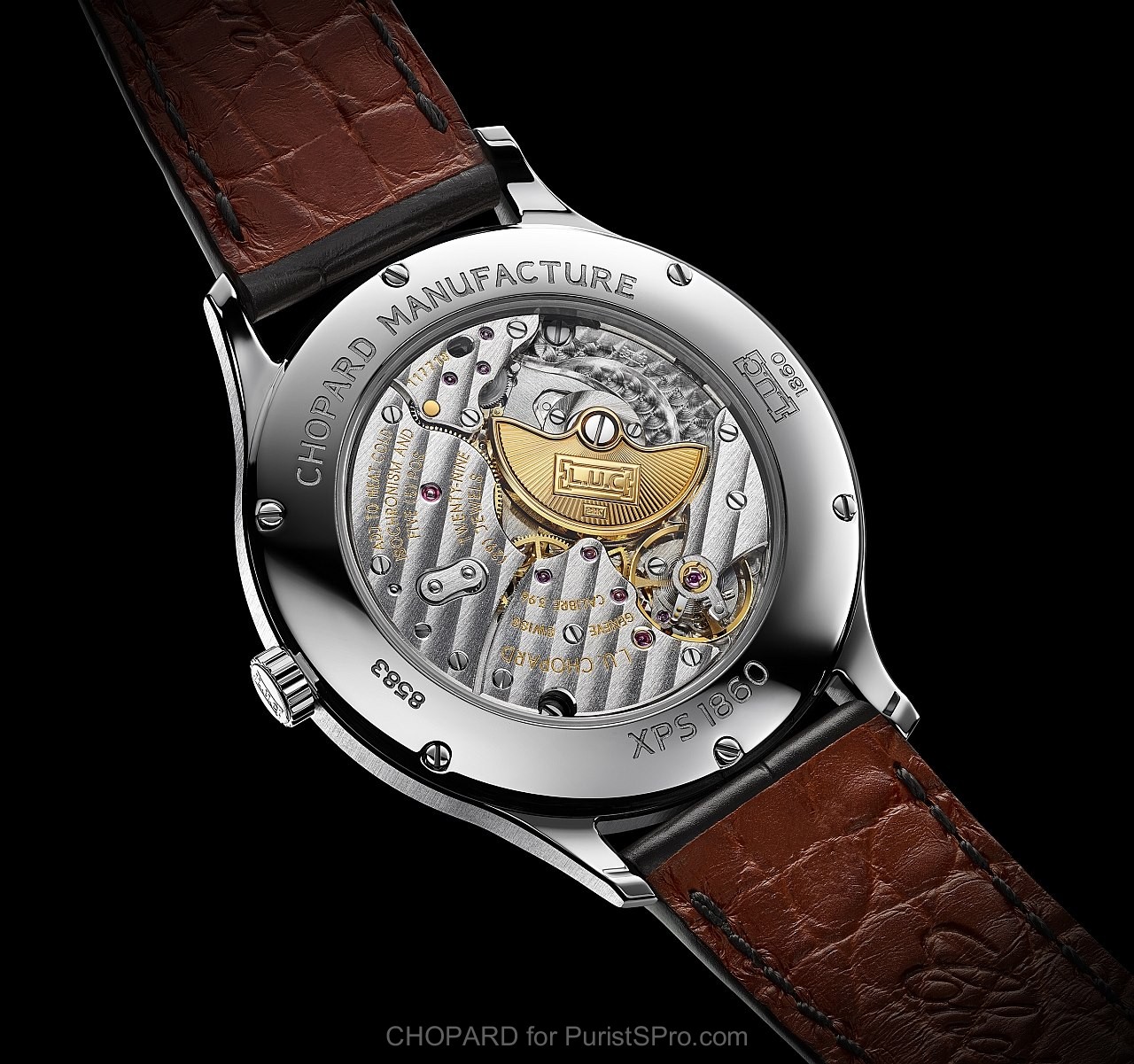 L.U.C 1860 XPS Steel case back