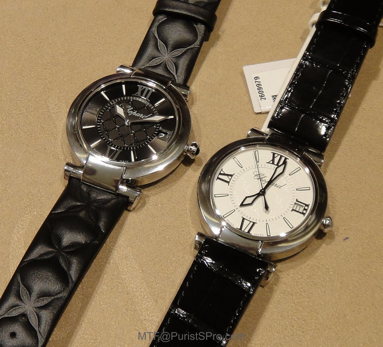 Chopard Imperiale 40mm Automatic White Dial with black strap
