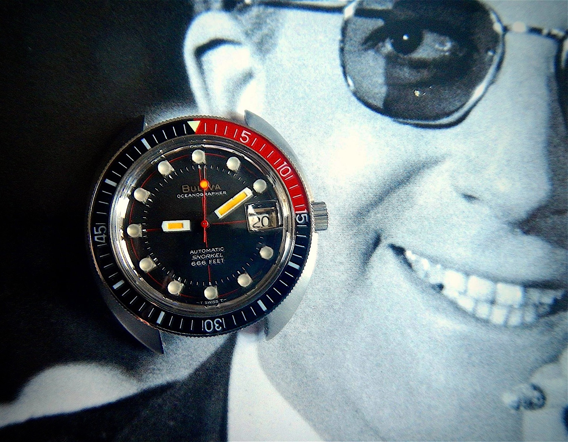 Watch, Bulova, Snorkel, 666
