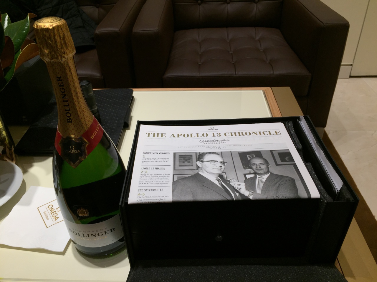 Ready to pop the Bond champagne!