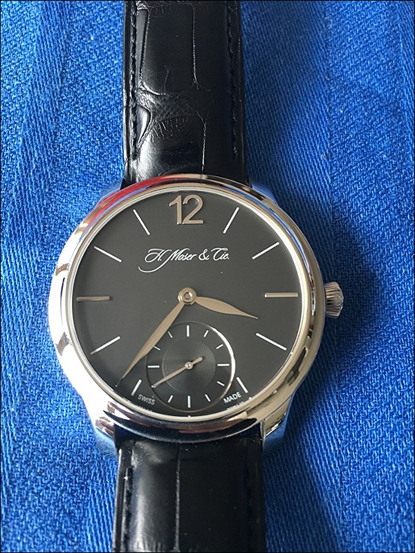 H. Moser watch listing