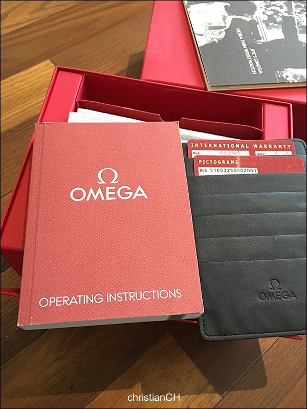 Omega watch listing