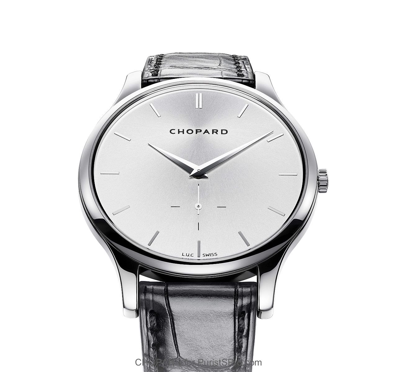 L.U.C XPS white gold case and silver dial ref.161920-1004