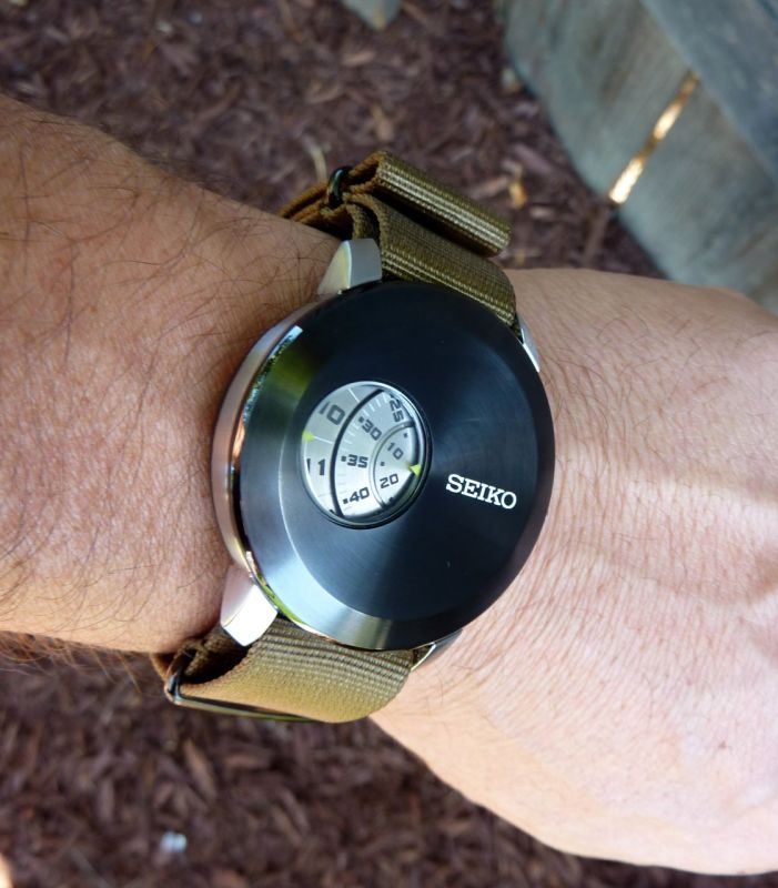 The most fun watch in my collection, its gets more attention then I like but comes with the territory when wearing a Discus.