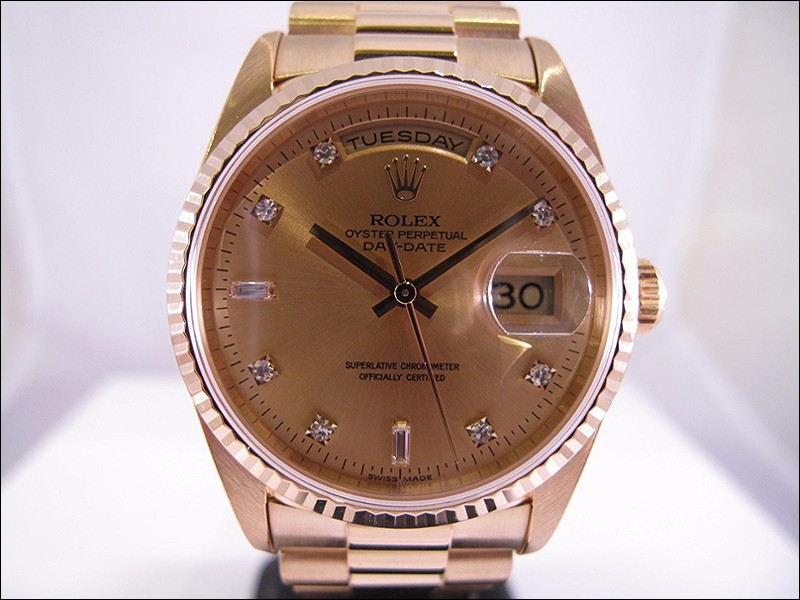 Rolex watch listing