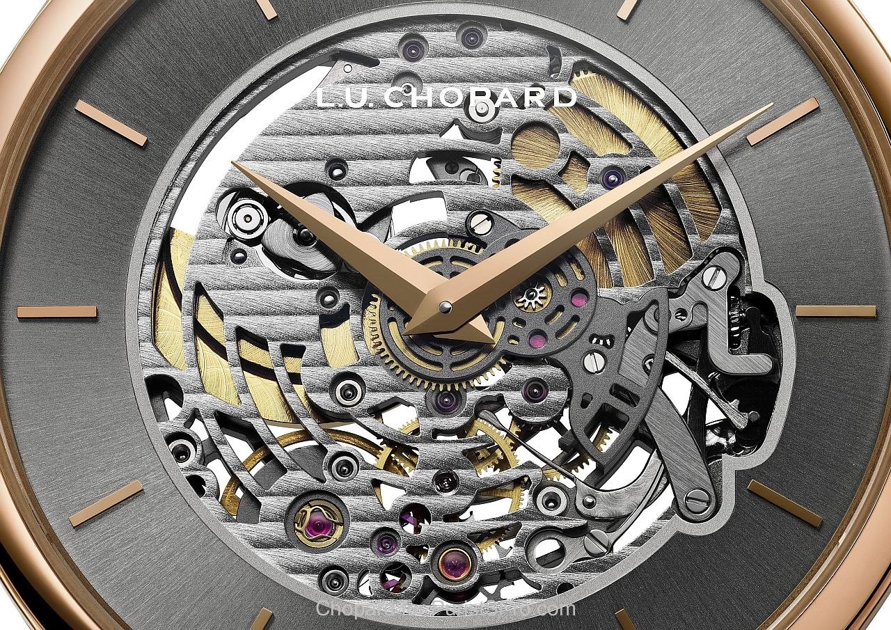 L.U.C XP Skeletec See-through movement