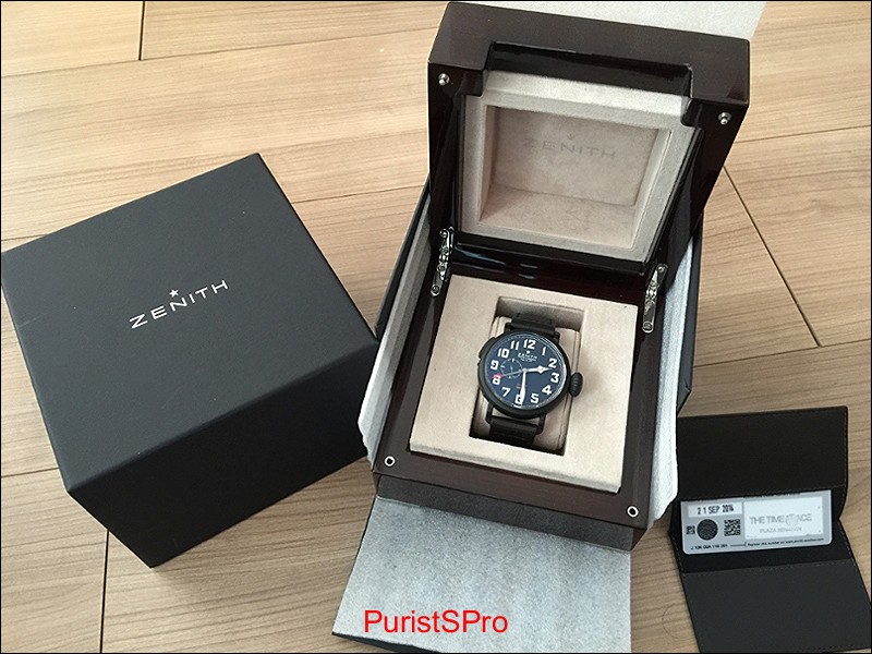 Zenith watch listing