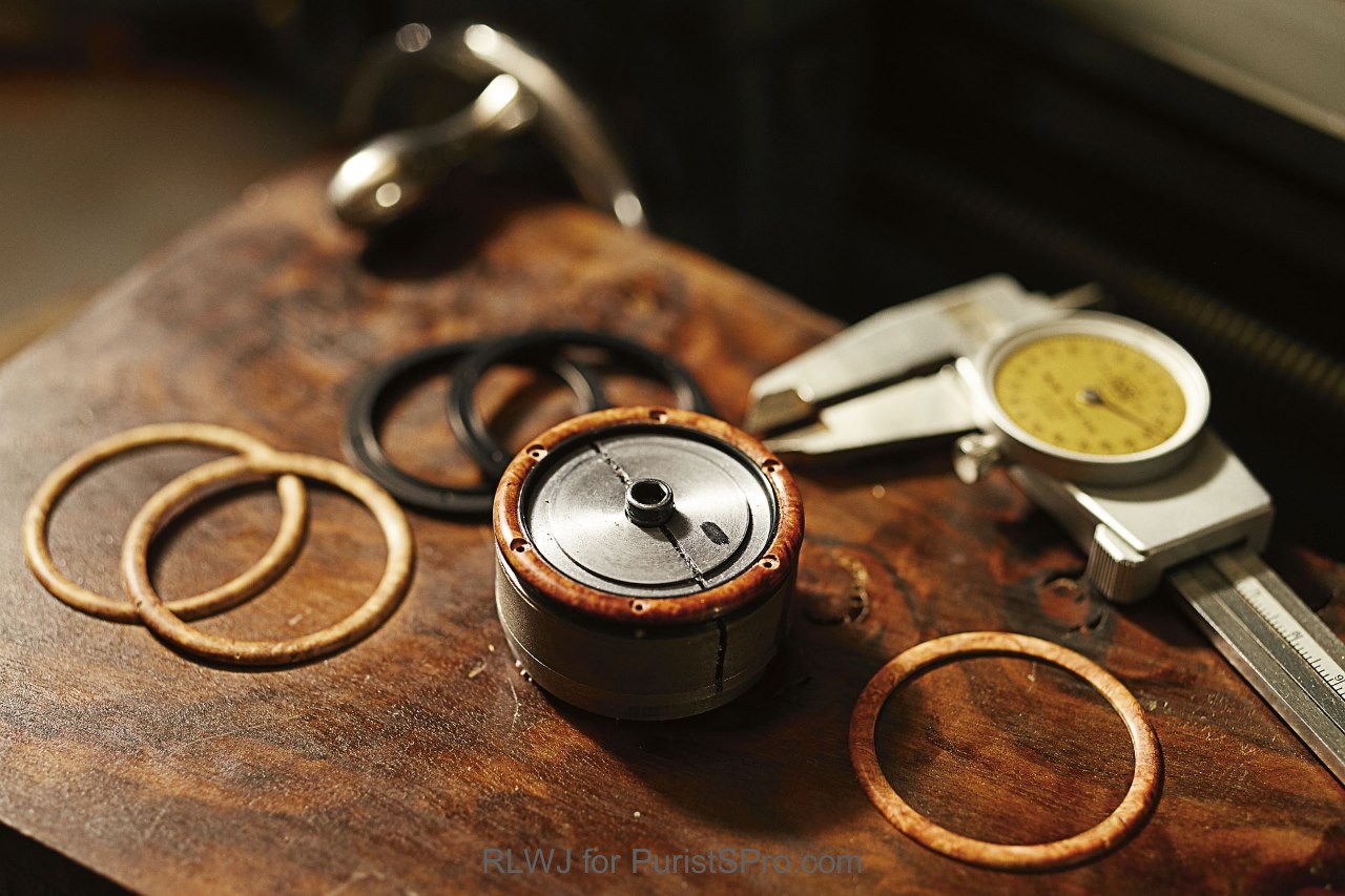 Ambonya Burl Wood Bezel crafting
