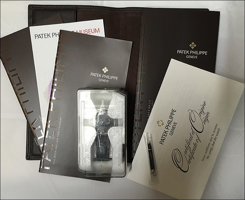 Patek Philippe watch listing