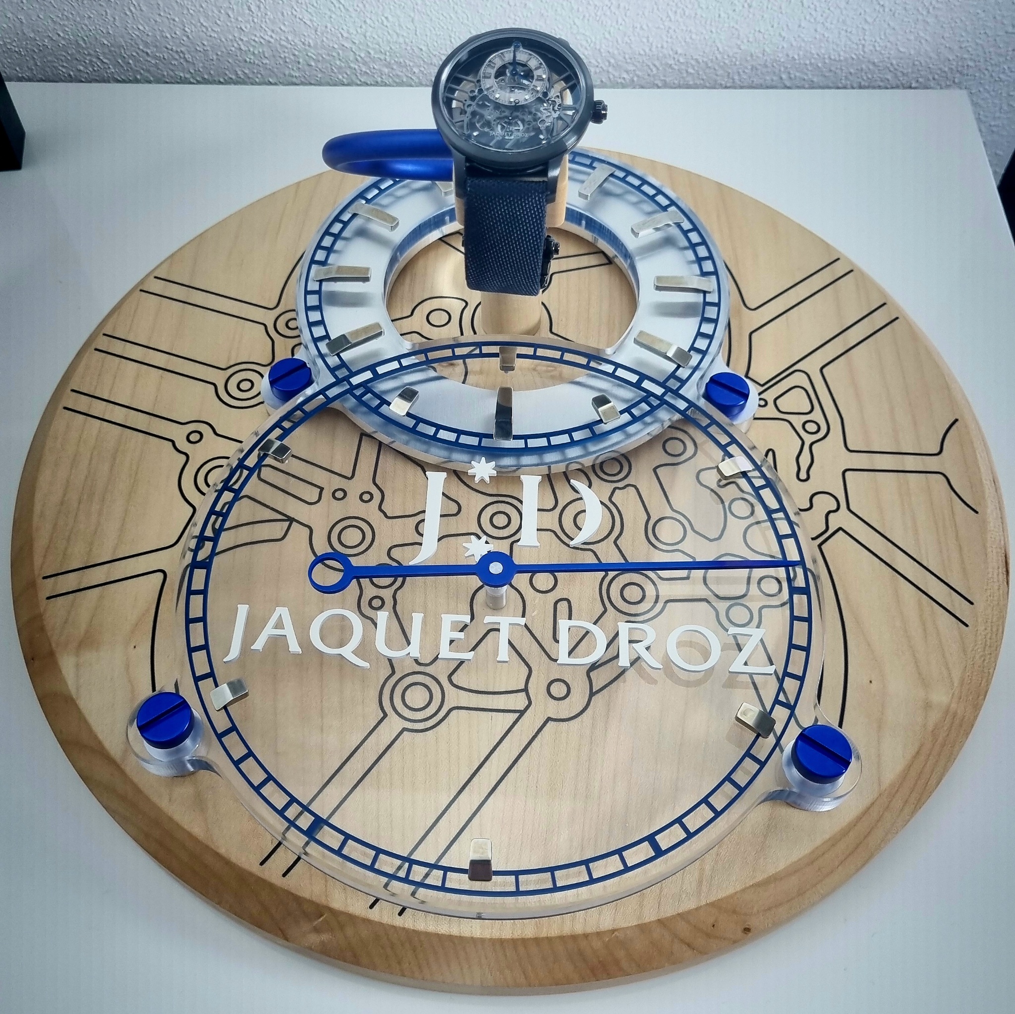 Watch, Jaquet Droz, Grande Seconde Skelet-One